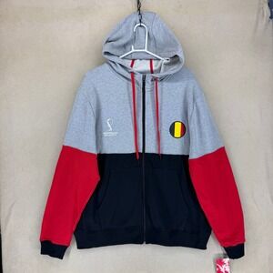 Belgium FIFA World Cup Qatar 2022 Zip Hoodie Sweatshirt XXL Official‎ Licensed